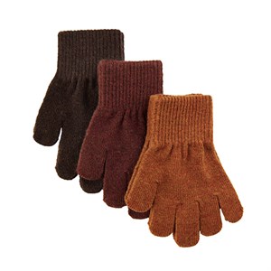 Mikk-Line - Magic Gloves 3 Pack, Decadent Chocolate/Ginger Bread/Java